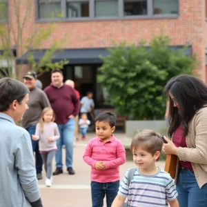 Bowling Green residents engaging in community activities