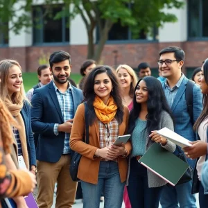 Community members discussing leadership at SKYCTC