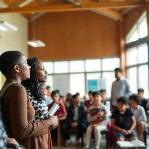 Community members gathered for Bowling Green Education Town Hall