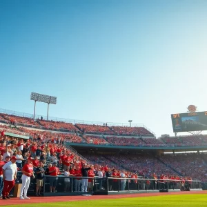 Illinois State Redbirds baseball field ready for game day