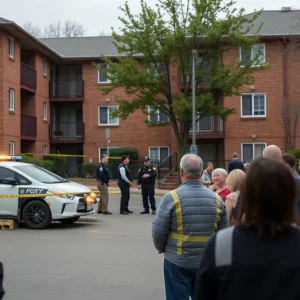 Bowling Green apartment complex where the shooting occurred
