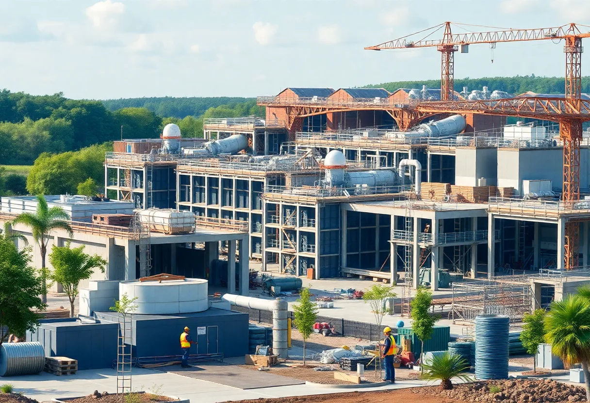 New manufacturing plant being built in Simpson County.