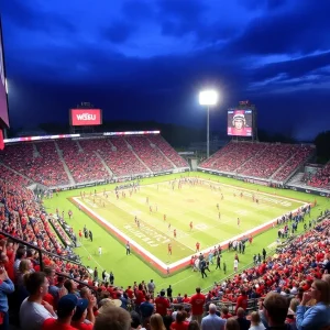 Fans cheering at WKU Athletics events in Bowling Green