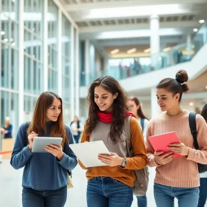 Students participating in hands-on learning at the new Bowling Green High School Career and Technical Education facility