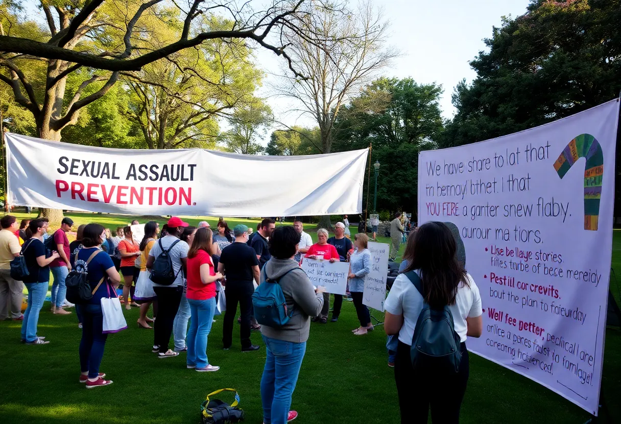 Community event in Bowling Green for Sexual Assault Prevention Month