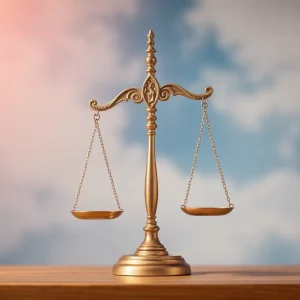 Symbolic representation of justice in immigration