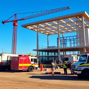 Construction site of Warren County Emergency Operations Center