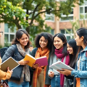 Students at WKU participating in language classes and cultural exchange programs.