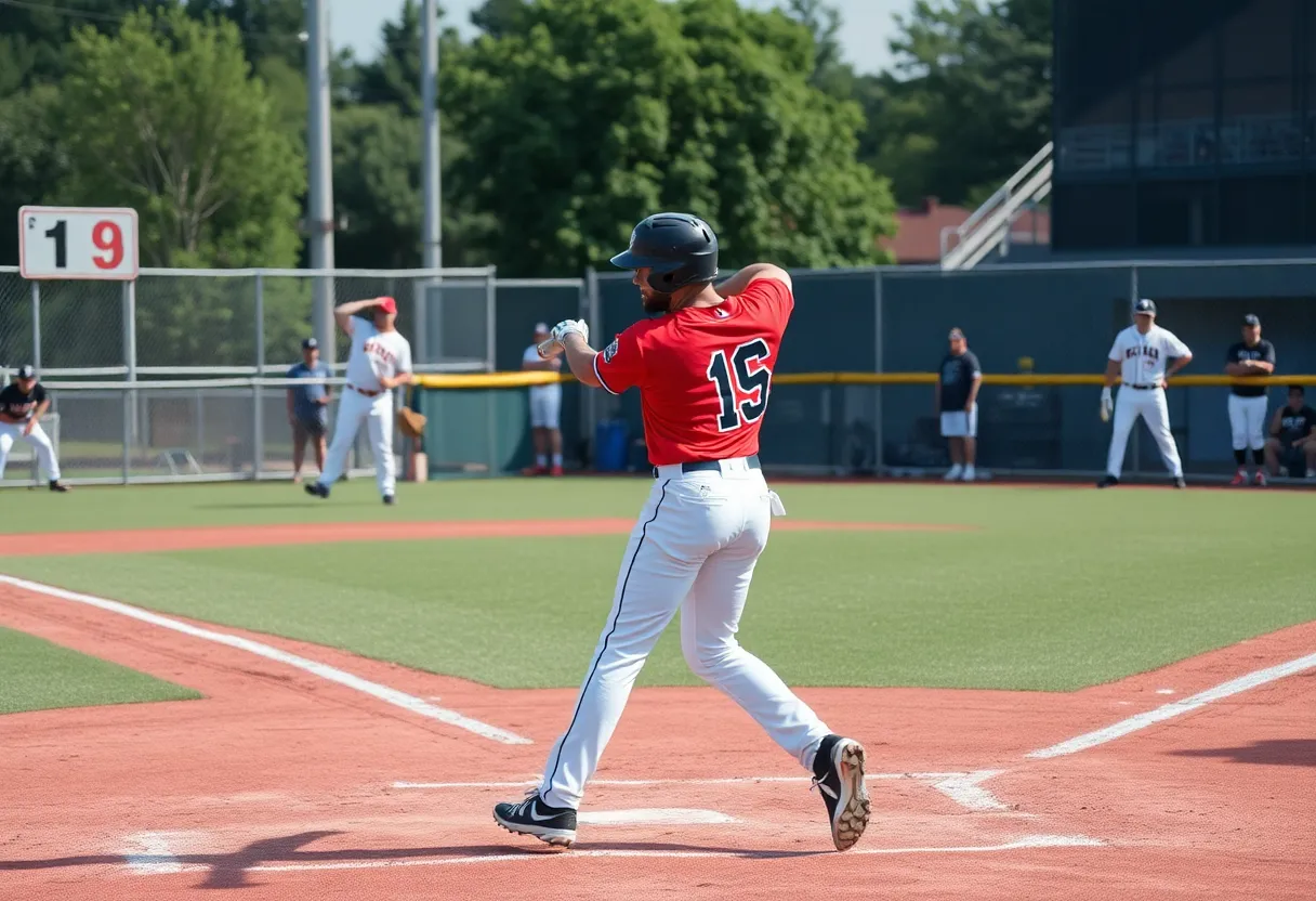 Asheville Tourists players in action during a baseball game.