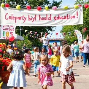 Community event celebrating early childhood education in Bowling Green