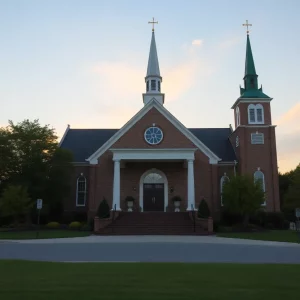 Church in Bowling Green representing community spirit