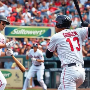 NMSU Aggies baseball team during a game