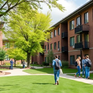 WKU campus featuring residence halls under renovations