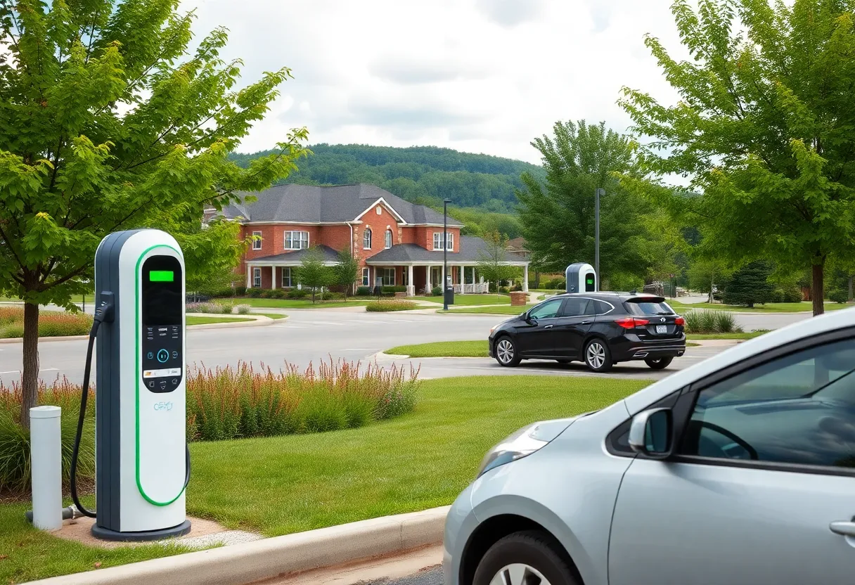 Electric vehicle charging stations in Bowling Green, Kentucky