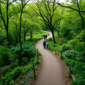 Nature trail connecting Bowling Green to Mammoth Cave