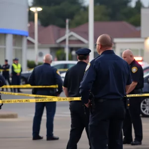 Police investigating a shooting at a car dealership in Bowling Green