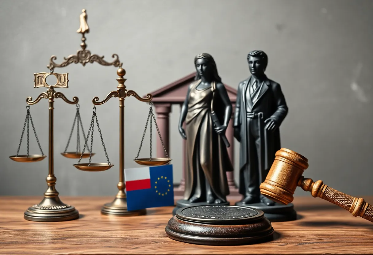 Illustration representing immigration policy changes and uncertainty.