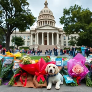 Community memorial for a Minnesota lawmaker and beloved dog