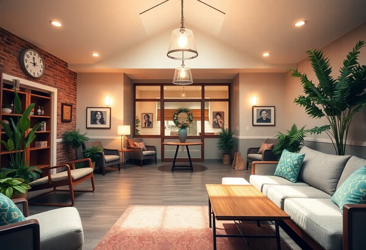 Exterior view of the new recovery center in Louisville