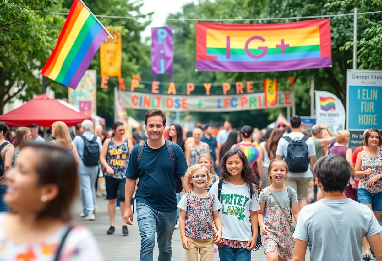 Community members celebrating at the SOKY Alliance event
