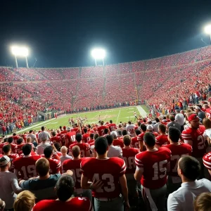 WKU vs EKU football game in a vibrant stadium atmosphere