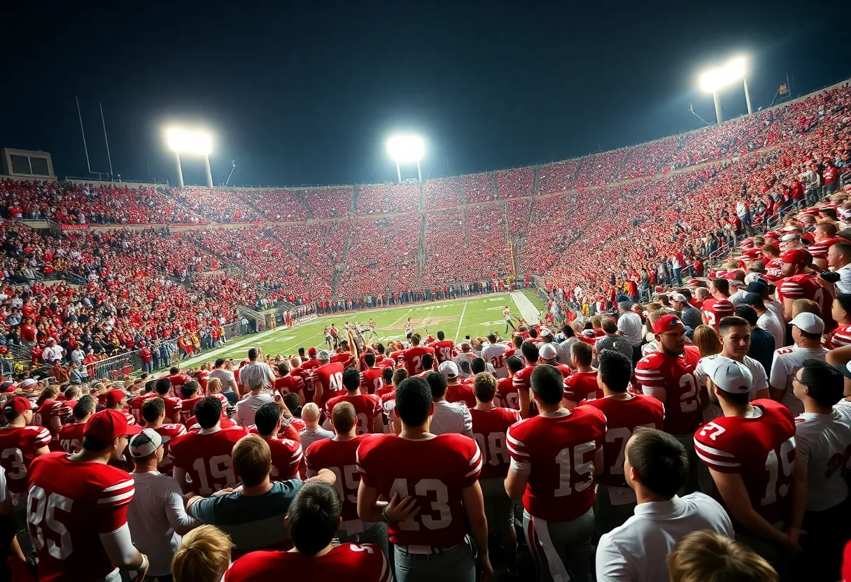 WKU vs EKU football game in a vibrant stadium atmosphere