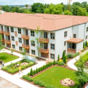 Construction of Echo Trail Affordable Housing Community in Bowling Green