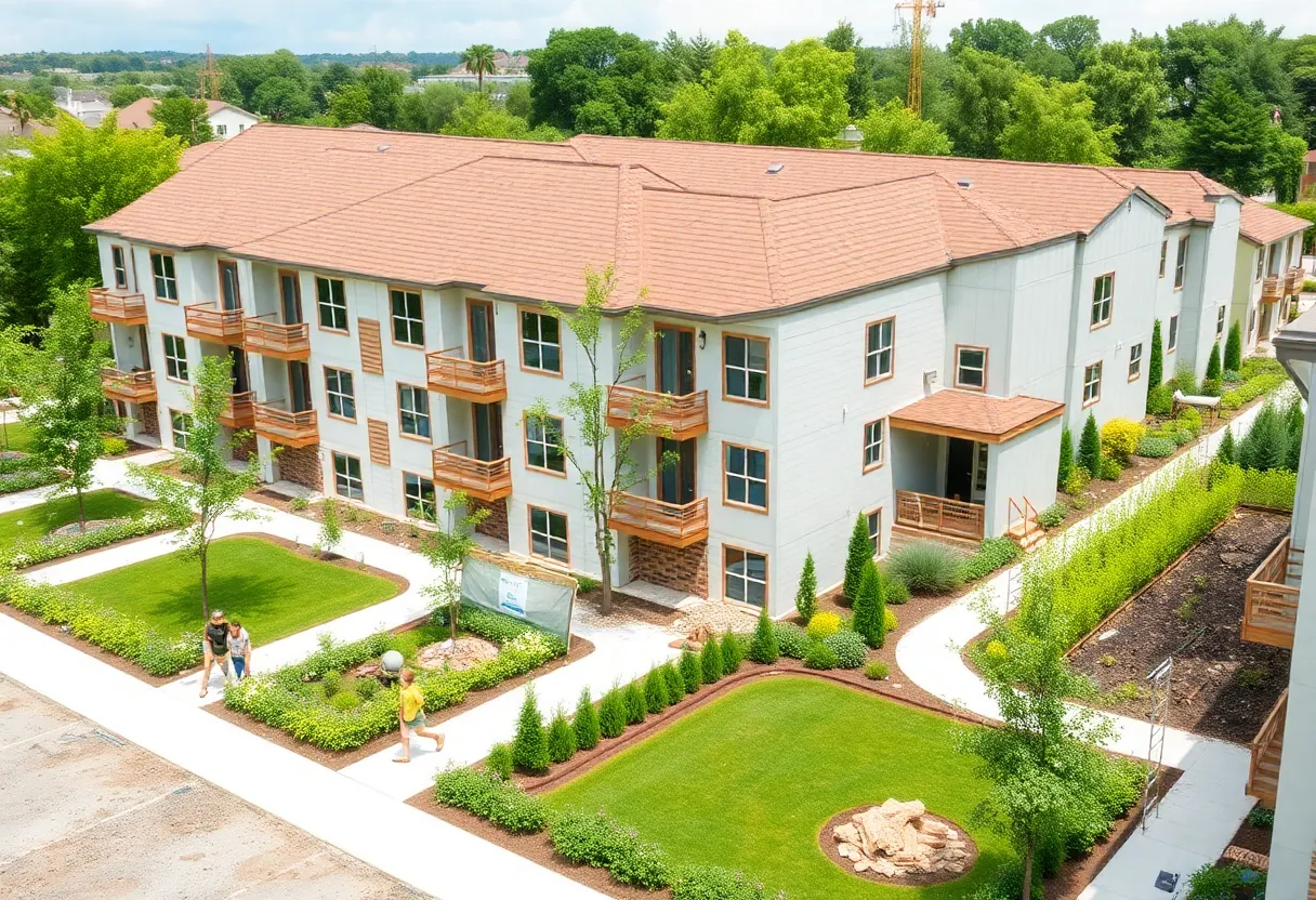 Construction of Echo Trail Affordable Housing Community in Bowling Green