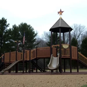 A playground dedicated in memory of Wadee Alfayoumi.