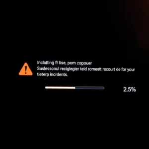 New black screen error message for Windows