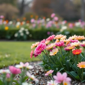 A peaceful garden in remembrance of a beloved community member