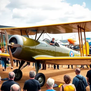 1929 Curtiss Robin aircraft displayed at AirVenture event