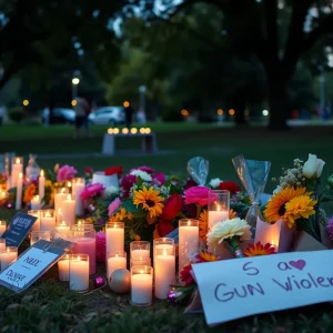 Community vigil in Bowling Green for Nevander Tardy