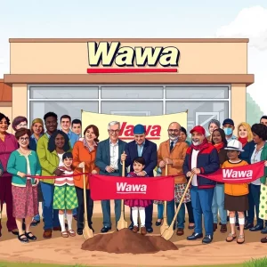 Wawa Groundbreaking Ceremony