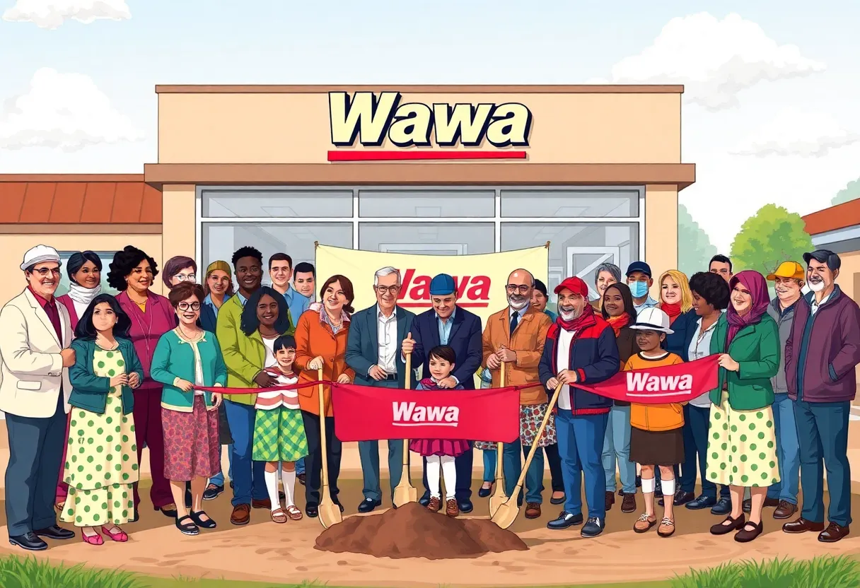 Wawa Groundbreaking Ceremony