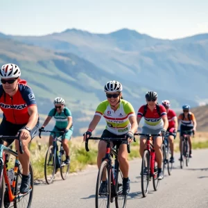 Cyclists from WKU on a fundraising bike journey for Alzheimer's awareness