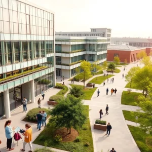 Western Kentucky University showcasing a vibrant campus with students exploring academic opportunities.