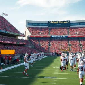 Fans at WKU Football Spring Showcase event