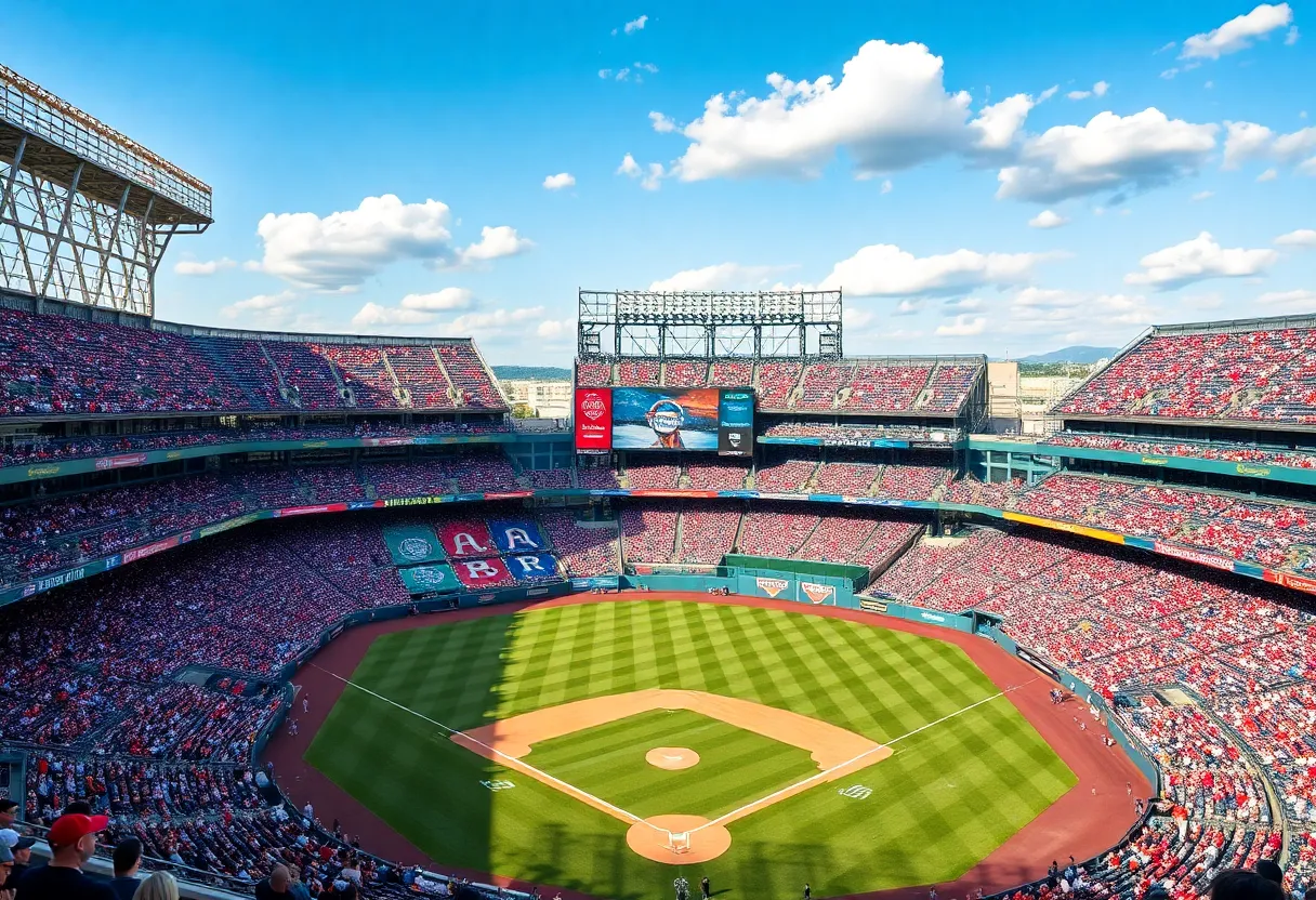 Baseball game between Toronto Blue Jays and Baltimore Orioles at Oriole Park