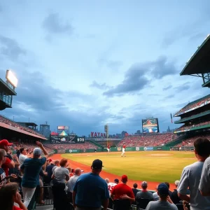 Bowling Green Hot Rods baseball game in action