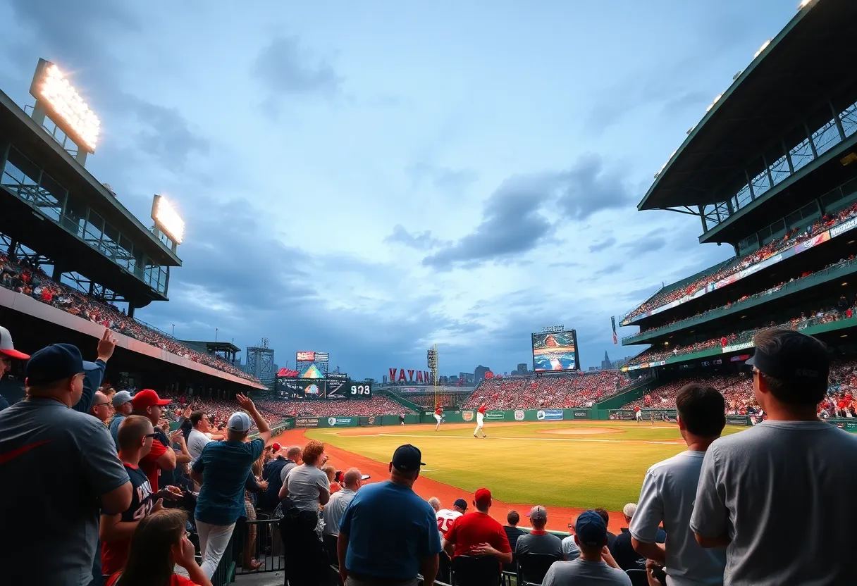 Bowling Green Hot Rods baseball game at Bowling Green Ballpark