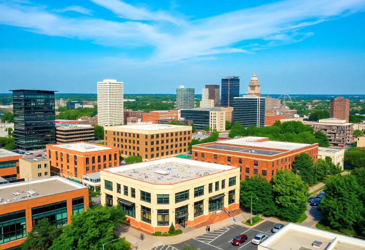 Skyline of Bowling Green, Kentucky