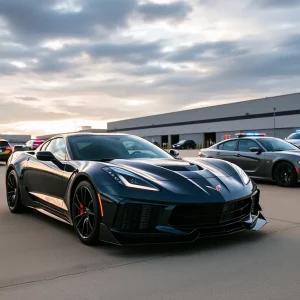 2025 Chevrolet Corvette ZR1 at the GM Bowling Green assembly plant.