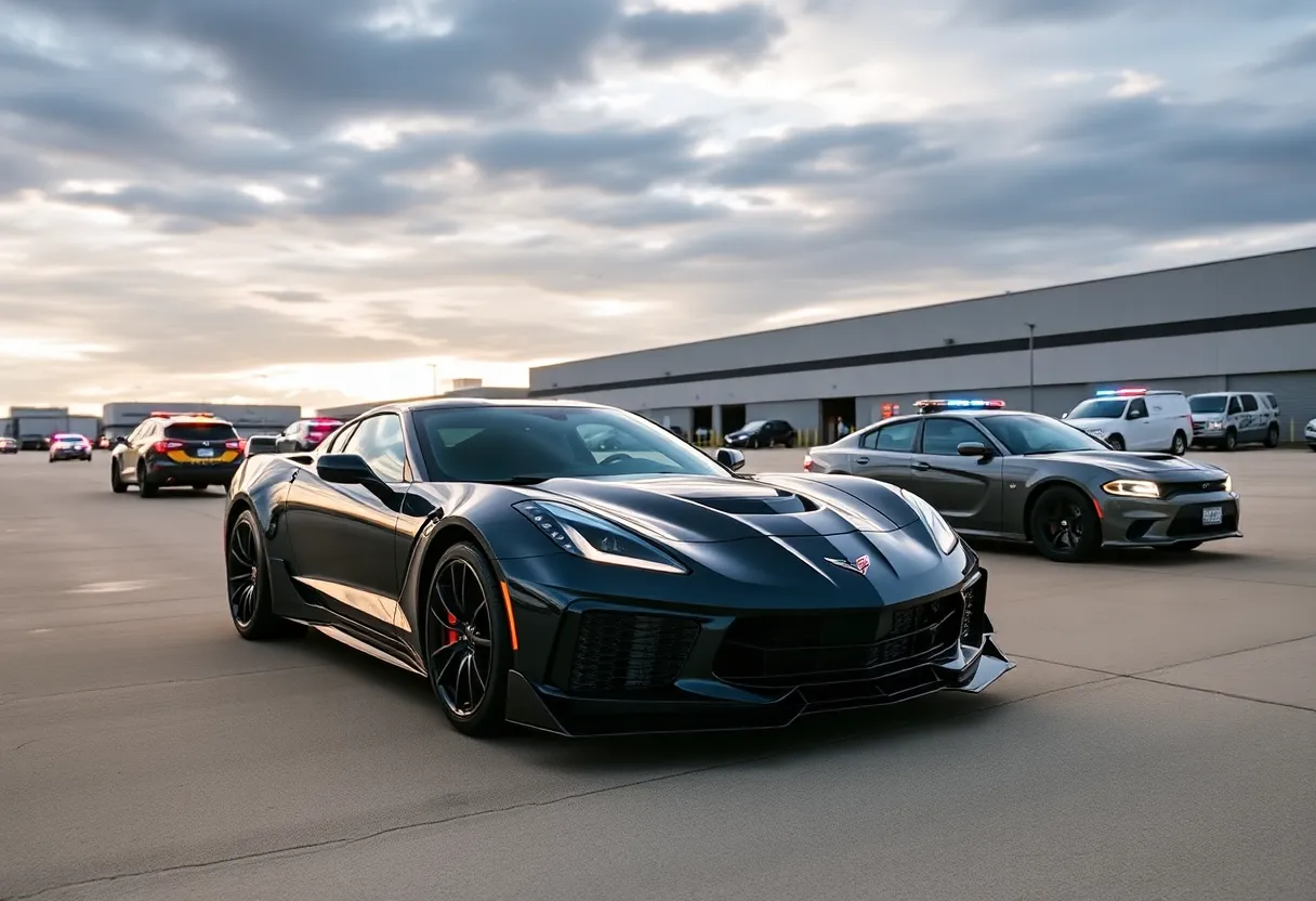 2025 Chevrolet Corvette ZR1 at the GM Bowling Green assembly plant.