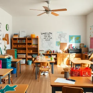 Art classroom dedicated to Gloria Carrico