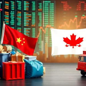 Visual representation of global trade tensions highlighting tariffs