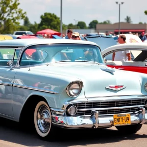 Classic Chevrolets at the Tri-Five Nationals Car Show