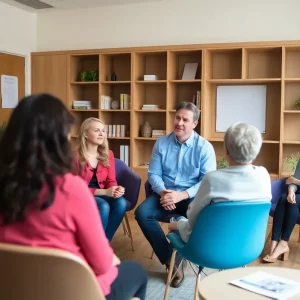 Group therapy session for Parkinson's at WKU
