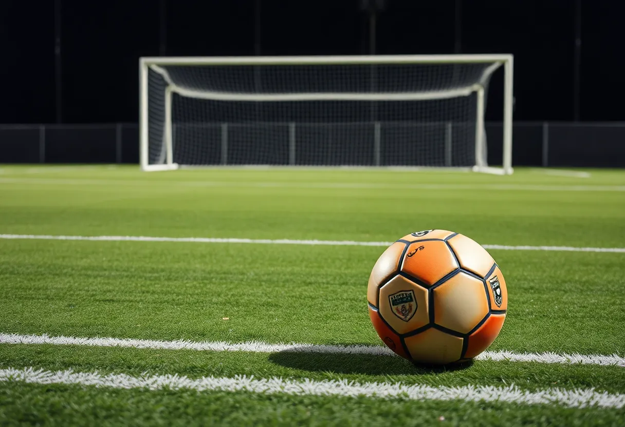 WKU women's soccer team in action during a match