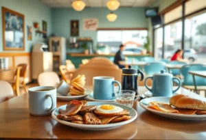 Breakfast spread at First Watch in Bowling Green